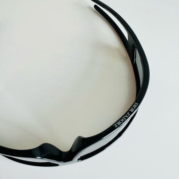 RARE🖤DIOR Bandage 1 black Y2K authentic sunglasses - Picture 6 of 14